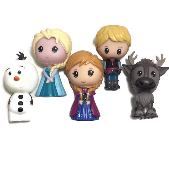 Other - Disney Frozen Vinyl Figures Set of 5 New